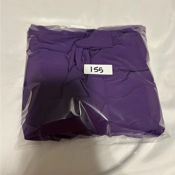 Donna Ricco NY Purple Draped Women's Dress NWT - Size 10 - Picture 14 of 14